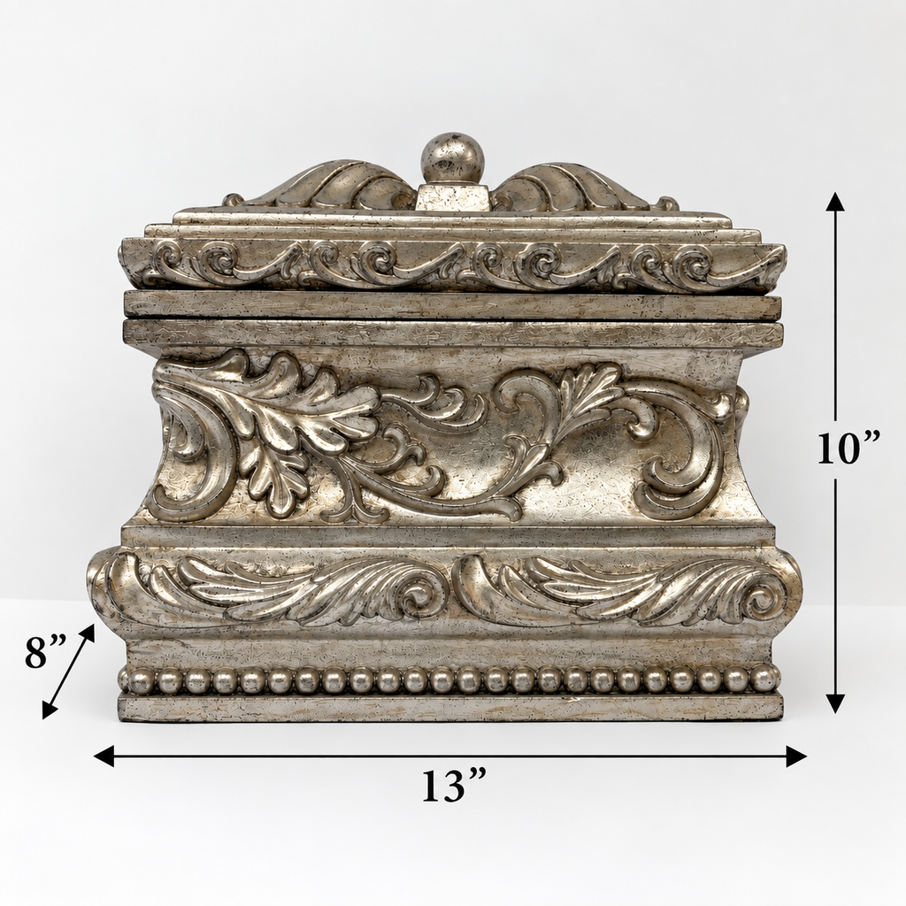 Silver Touch Ornate Decorative Box
